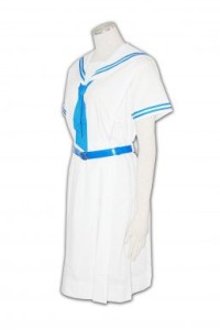 SU002 訂製中學女生校服裙  自訂校服款式  訂造香港校服制服 香港校服供應商 